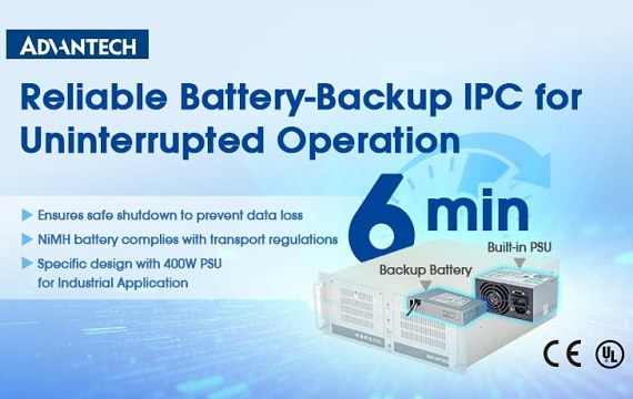 advantech ra mat may tinh cong nghiep tich hop pin du phong dam bao van hanh lien tuc
