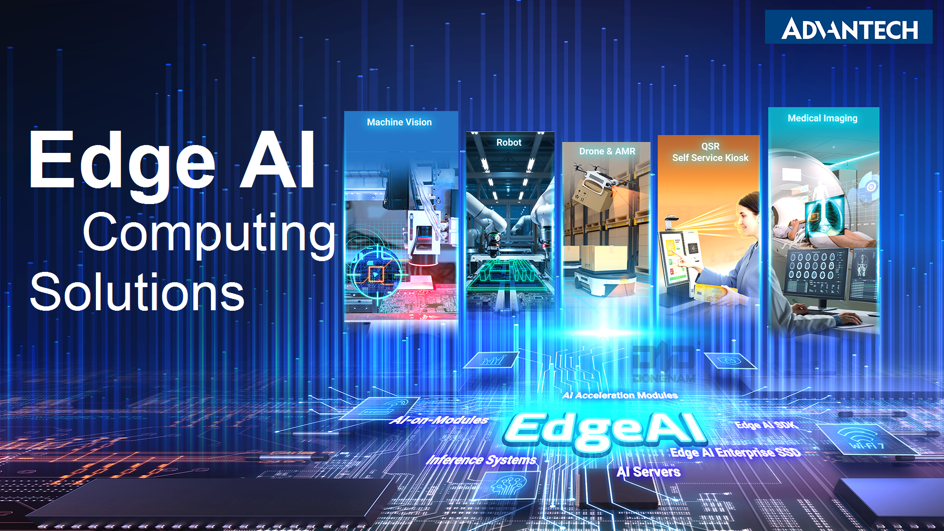 Hệ thống Edge AI và máy chủ Advantech