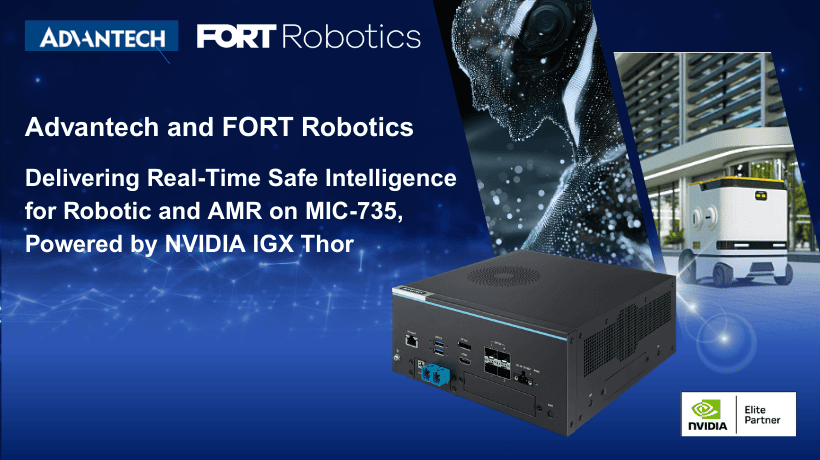 Giải pháp hợp tác giữa Advantech và FORT Robotics