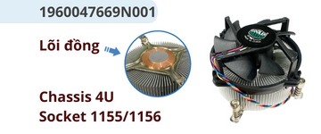 Quạt tản nhiệt CPU công nghiệp 1960047669N001 SOCKET 1155/1156