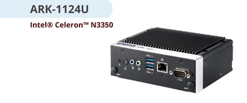 Máy tính nhúng không quạt ARK-1124U / Intel Celeron N3350