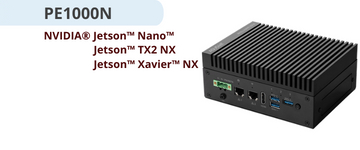 Máy tính nhúng công nghiệp PE1000N / NVIDIA Jetson Nano/ TX2 NX/ Xavier NX
